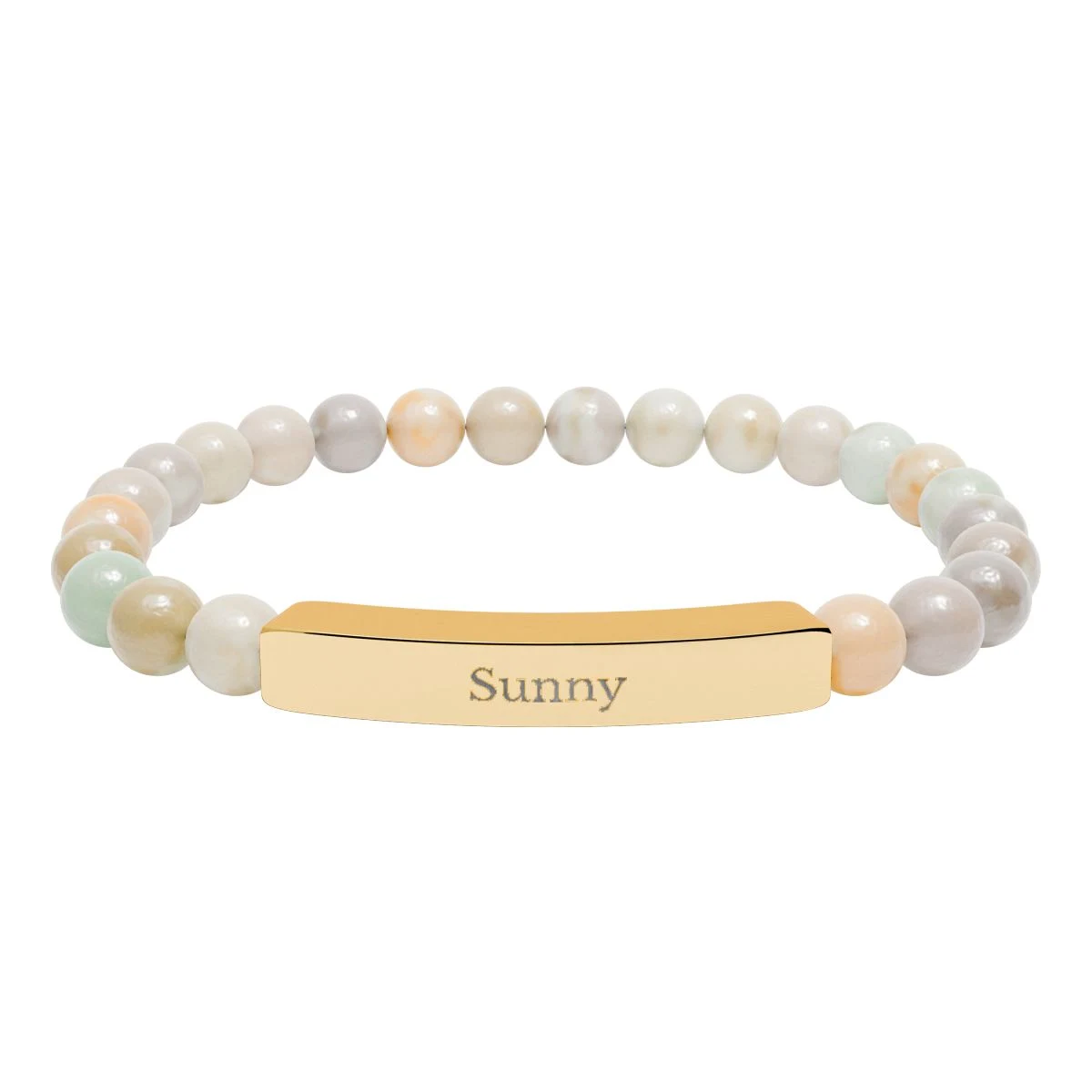 Always Close Name Bracelet with example engraving